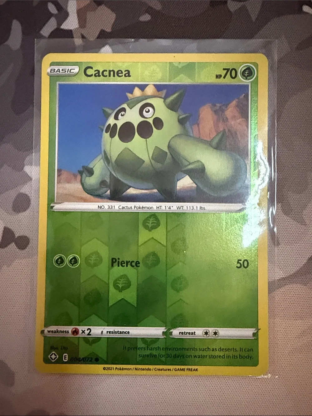 Carnivine & Cacnea Reverse Holo Pokémon Plant Card Lot 🌵 | 4 Cards ✨5/$25✨